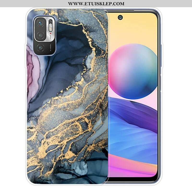 Etui do Xiaomi Redmi Note 10 5G Kolorowy Marmur